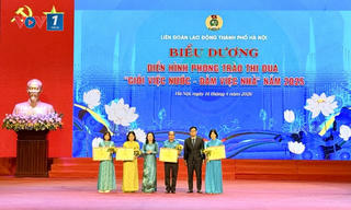 Tôn vinh 563 điển hình “Giỏi việc nước, đảm việc nhà”