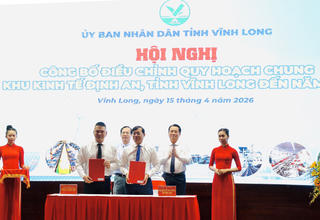 Vĩnh Long công bố điều chỉnh Quy hoạch chung Khu kinh tế Định An 