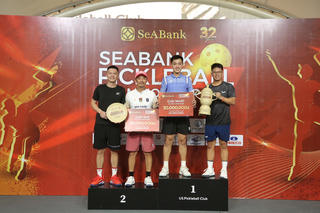 SeABank Pickleball Championship 2026: 416 VĐV tranh tài, gây quỹ từ thiện gần 620 triệu đồng cho giáo dục và môi trường