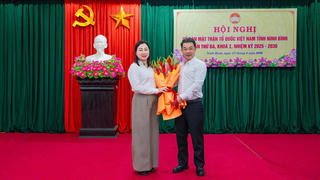 Phó Bí thư Thường trực Tỉnh ủy làm Chủ tịch Mặt trận Ninh Bình