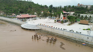 Hải Phòng: Cận cảnh công trường thi công Bến tàu K15 sắp hoàn thiện