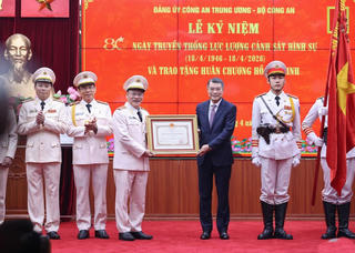 Thủ tướng Lê Minh Hưng: Cảnh sát hình sự là lực lượng tiên phong, dũng cảm trong đấu tranh phòng, chống tội phạm