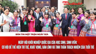 Bản tin Mặt trận sáng 19/4