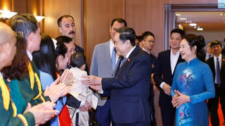 Chủ tịch Quốc hội Trần Thanh Mẫn gặp gỡ cộng đồng người Việt tại Thổ Nhĩ Kỳ