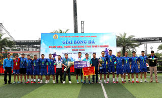 Giải bóng đá đoàn viên, người lao động Tuyên Quang 2026