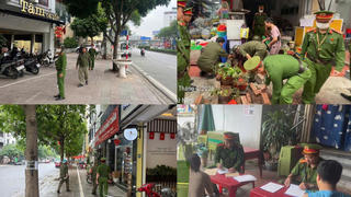 Công an phường Bồ Đề quyết liệt gỡ “điểm nghẽn” trật tự đô thị