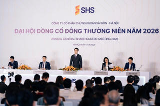 Quý I/2026, tổng tài sản SHS tăng 47%, doanh số môi giới tăng 86% so với cùng kỳ năm 2025