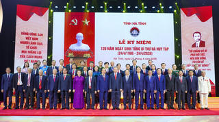 Kỷ niệm trọng thể 120 năm Ngày sinh Tổng Bí thư Hà Huy Tập