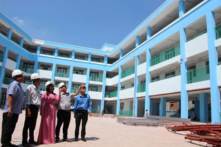 TP Hồ Chí Minh: Đẩy nhanh xây trường lớp cho năm học mới
