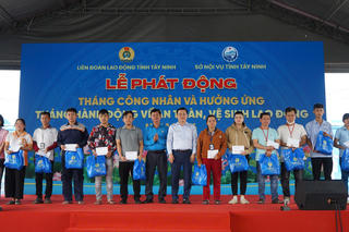 Tây Ninh phát động tháng công nhân với nhiều hoạt động thiết thực