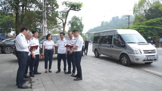 Kiểm tra thực tế tại công trường xây dựng dự án cao tốc Chợ Mới -Bắc Kạn