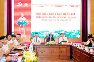 Trình Bộ Chính trị “Chiến lược công tác tư tưởng của Đảng trong bối cảnh chuyển đổi số” trong tháng 5/2026
