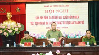 Công an Hà Nội: Siết trách nhiệm người đứng đầu nếu để vi phạm tái diễn trong xử lý “điểm nghẽn” đô thị