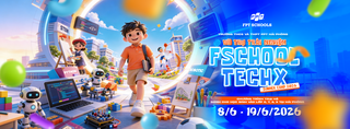 Khởi động trại hè Fschool TechX Summer Camp 2026: Mở “vũ trụ trải nghiệm” cho học sinh Hải Phòng