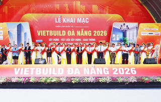 Khai mạc Triển lãm quốc tế Vietbuild Đà Nẵng 2026 với gần 1.000 gian hàng