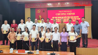 Đoàn đại biểu Thái Nguyên sẵn sàng lên đường dự Đại hội MTTQ Việt Nam lần thứ XI