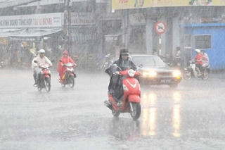Ngày 11/5, vùng núi Bắc bộ mưa to, đề phòng lốc sét