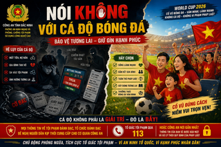 Cảnh báo tội phạm đánh bạc dưới hình thức cá độ bóng đá dịp World Cup 2026
