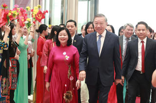 [Ảnh] Tổng Bí thư, Chủ tịch nước Tô Lâm, lãnh đạo Đảng, Nhà nước dự Đại hội MTTQ Việt Nam lần thứ XI