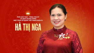 Infographic: Phó Chủ tịch - Tổng Thư ký UBTƯ MTTQ Việt Nam Hà Thị Nga