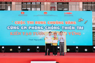 “Cùng em phòng chống thiên tai, kiến tạo tương lai bền vững” tại Thái Nguyên