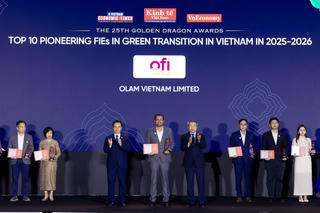 ofi được vinh danh trong Top 10 Doanh nghiệp có vốn đầu tư nước ngoài tiên phong chuyển đổi xanh