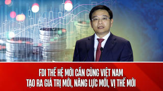 FDI thế hệ mới cùng kinh tế tư nhân tạo sức bật tăng trưởng bền vững