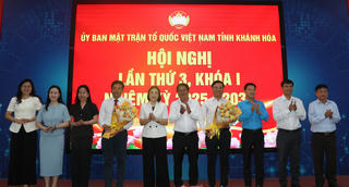 Khánh Hòa: Hội nghị Ủy ban MTTQ Việt Nam tỉnh lần thứ 3, nhiệm kỳ 2025-2030