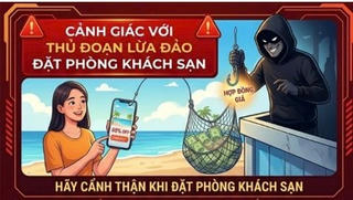 Cảnh báo thủ đoạn giả mạo fanpage của các khách sạn, khu nghỉ dưỡng để lừa đảo chiếm đoạt tài sản