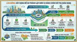 Lâm Đồng: Triển khai Đề án Thành lập đơn vị hành chính đô thị năm 2026 
