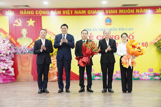 Công bố quyết định bổ nhiệm tân Chánh án Tòa án nhân dân tỉnh Hà Tĩnh
