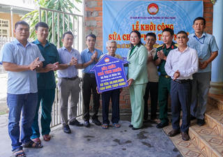Khánh Hòa: Khởi công sửa chữa nhà Đại đoàn kết và nhà tình nghĩa cho người dân 