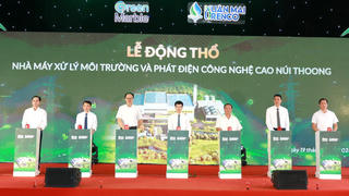 Hà Nội: Chính thức khởi công Nhà máy điện rác Núi Thoong tổng vốn đầu tư khoảng 5.250 tỉ đồng