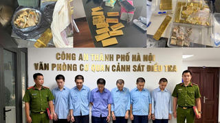 Công an Hà Nội triệt phá đường dây buôn lậu 300kg vàng, giao dịch hơn 1.200 tỷ đồng