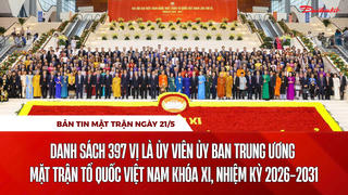 Bản tin Mặt trận sáng 21/5