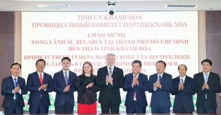 Khánh Hòa: Kết nối, hợp tác trong các lĩnh vực kinh tế với Cộng hòa Belarus