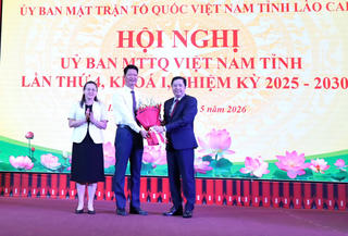 Ông Nguyễn Thế Phước giữ chức Chủ tịch Ủy ban MTTQ Việt Nam tỉnh Lào Cai
