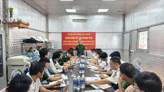 Kiểm tra công tác nghiệm thu Dự án di chuyển cơ quan Bộ Tư lệnh Vùng Cảnh sát biển 2
