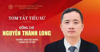 Tiểu sử Trưởng ban Nội chính Thành ủy Hà Nội Nguyễn Thành Long