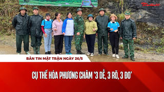 Bản tin Mặt trận sáng 26/5