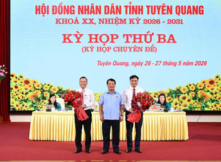 Tuyên Quang bầu bổ sung 2 Phó Chủ tịch UBND tỉnh