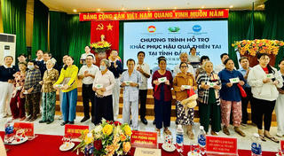 Tzu Chi Foundation hỗ trợ hơn 51 tỷ đồng giúp người dân vùng lũ Đắk Lắk ổn định cuộc sống