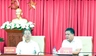 Tòa án nhân dân tối cao làm việc với Ban Thường vụ Tỉnh ủy Khánh Hòa
