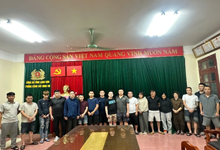 Triệt phá nhóm đối tượng đánh bạc dưới hình thức xóc đĩa trên khu vực đồi núi hiểm trở