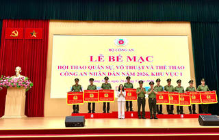 Công an Hà Nội đạt giải nhất Hội thao CAND năm 2026 - Khu vực I