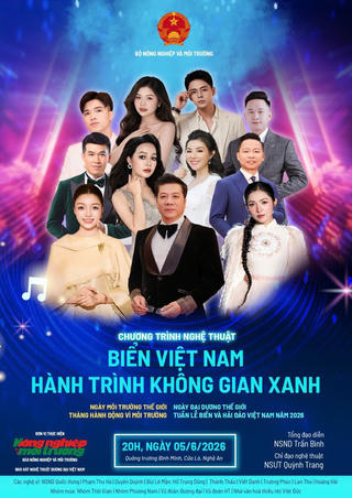 “Biển Việt Nam - Hành trình không gian xanh”: Lan tỏa khát vọng phát triển bền vững từ biển