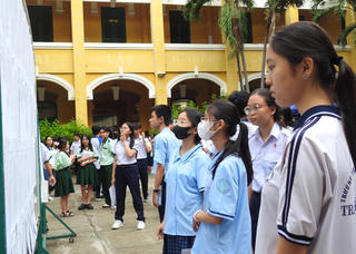 TP.HCM: Hơn 1.200 thí sinh vắng mặt trong ngày đầu thi lớp 10