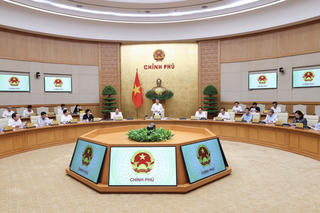 Thủ tướng Lê Minh Hưng chủ trì phiên họp Chính phủ thường kỳ tháng 5