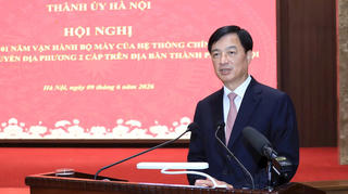 Trưởng ban Tổ chức Trung ương Nguyễn Duy Ngọc: Hà Nội cần tiếp tục đổi mới tư duy quản trị, phương thức lãnh đạo