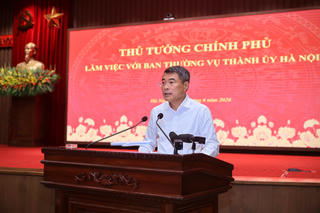 Thủ tướng: Hà Nội phải quyết tâm cao nhất để đạt tăng trưởng 11%